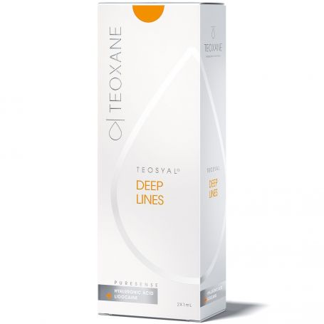 TEOSYAL PURESENSE DEEP LINES (2X1ml) TEOXANE