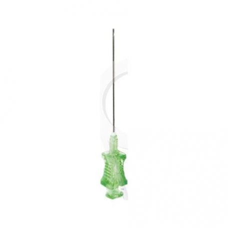 DISPODERM FLEXIBLE MICRO CANNULA GREEN 21G40mm - 20 Kits