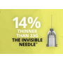 INViSIBLE NEEDLE 34Gx9mm TSK/100