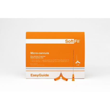 SOFTFIL EASYGUIDE 25G60mm-5mm MICROKANÜLE/20