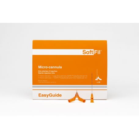 SOFTFIL EASYGUIDE 25G40mm-5mm MICROCÁNULA/20