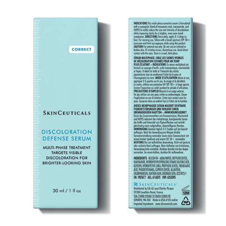 Sérum SkinCeuticals Discoloration Defense - 30 Ml - Neuf Original - Anti-taches Unifié