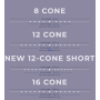 SILHOUETTE SOFT 12 CONES - 10 THREADS