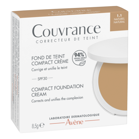 AVENE COUVRANCE NATURALE FONDOTINTA COMPATTO CREMA 8,5 g