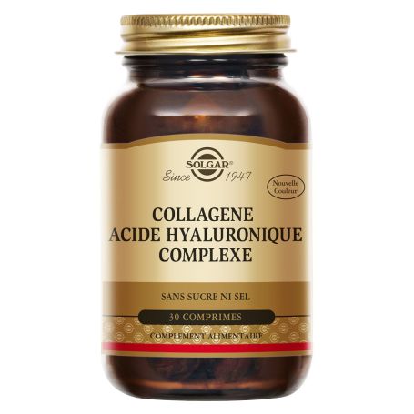 SOLGAR COMPLEXE COLLAGEN - ACIDO IALURONICO 30 compresse