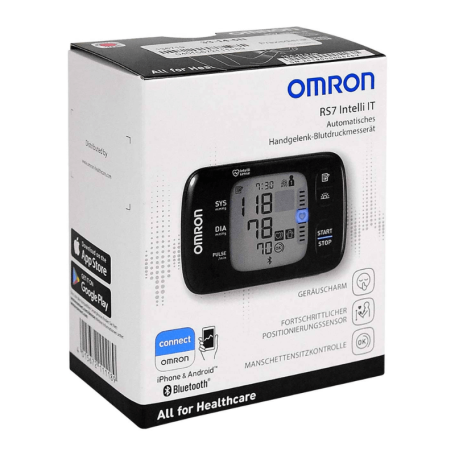 OMRON RS7 Intelli IT MISURATORE DI PRESSIONE DA POLSO