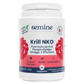 OEMINE HUILE DE KRILL NKO 60 capsules