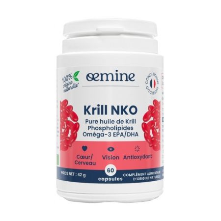 OEMINE HUILE DE KRILL NKO 60 capsules