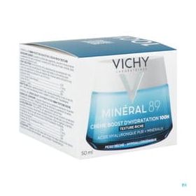 VICHY MINERAL 89 CREAM BOOST D'HYDRATATION RICH 50ml