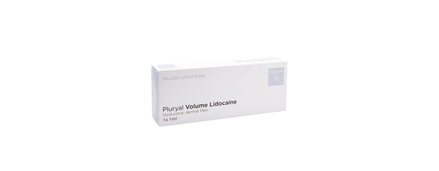 PLURYAL VOLUME Lidocaine Filler Anti-ride. Lèvres. Menton, Mains