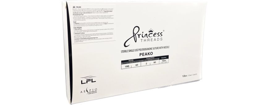 PT BARB II PEAKO PRINCESS LIFT Bidirezionale. Rimodellamento del naso