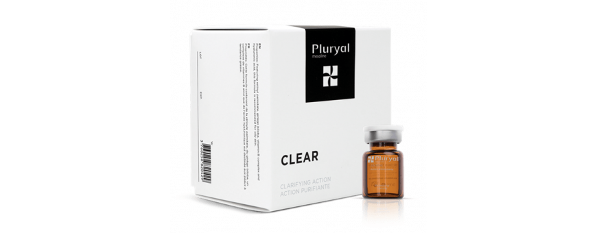 PLURYAL MESOLINE Clear | Régulation sébum. Taches et lésions d'acné