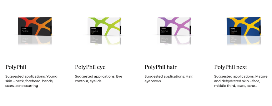 ACQUISTA FILLERS CROMA PHILART, NEXT, HAIR, EYE Iniezione estetica