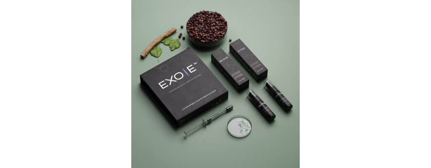 EXO|E - CROMA | EXOSOMES VÉGÉTAUX . SÉRUM D|TOX, EXO|E et RE|PAIR