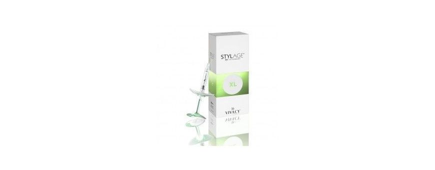 BUY STYLAGE XL FILLER VIVACY in FRANCE : cheeks, facial oval, chin